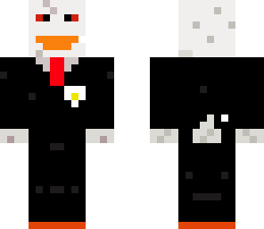 duck in a suit