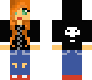 skull girl