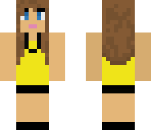 girl in yellow dress