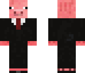 pig in a suit