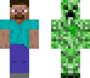 half steve half creeper