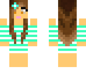 pretty cute chicka with bow 