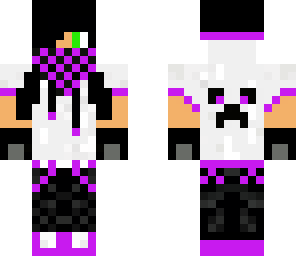 purple girl with hoddie