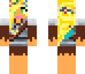 elf princess with dimond dagger