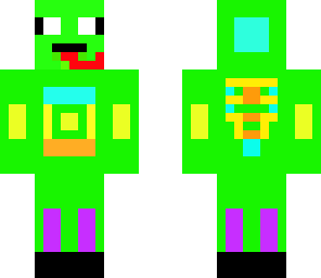colour snake man