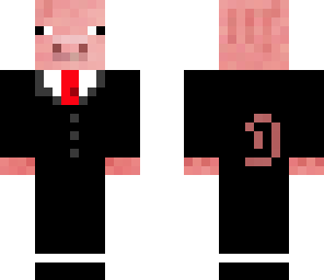 pig in suit