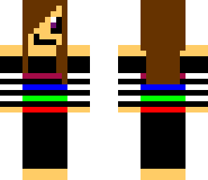 rainbow girl