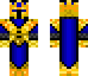 golden blue knight