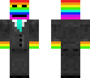 rainbow face