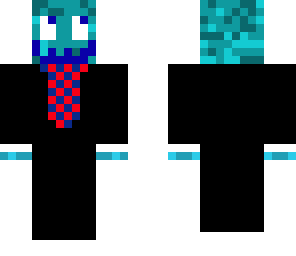 skin azul formal