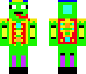navy rainbow snake man
