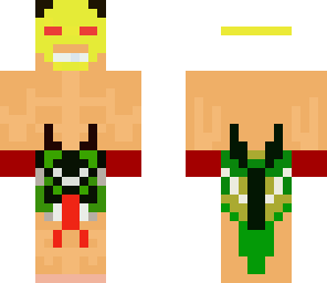 dragon fighter with mask