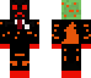 fire creeper in a sute