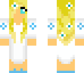 white dress girl