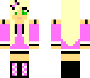 cool girl in pink