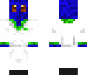 blue man