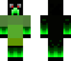 creeper in fire