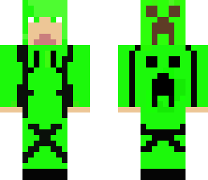 creeper hoodie