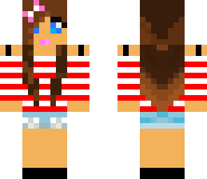 brown hair girl