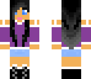 black hair