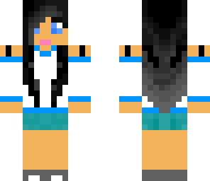 black hair