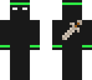 green herobrine ninja
