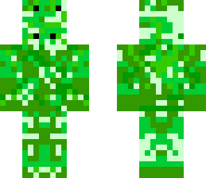 happy green guy