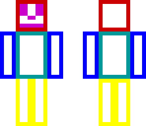 multi color man