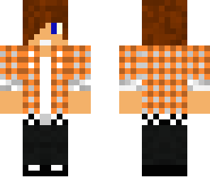 smiling teen orange