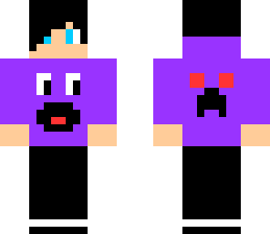 funny boy purple