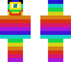 walking rainbow