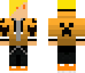 super cool orange gangster
