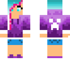 creeper hoody girl fixed