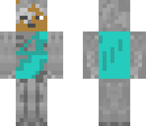 burned guy turned into skeleton