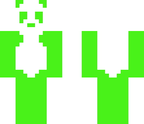 green panda