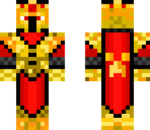 red golden knight