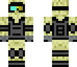 modern army guy with night vision