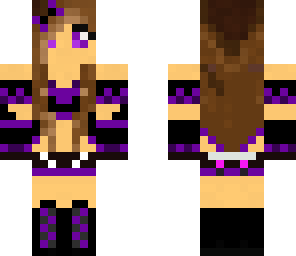 purple girl