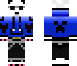 blue pimp panda