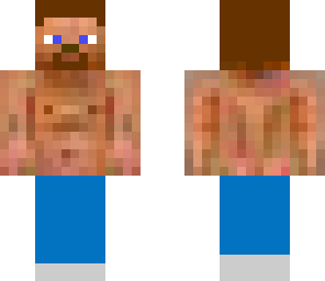 no shirt steve