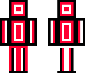 red stripes