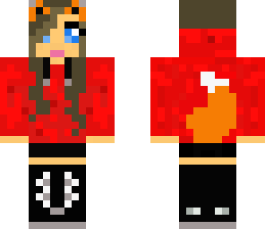 fox girl brunette
