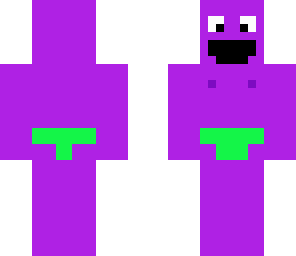 purple guy green speedo