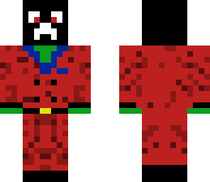 creeper in suit with headphone