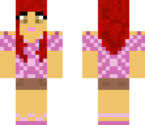trippy summer girl redhead