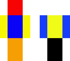 colourful man
