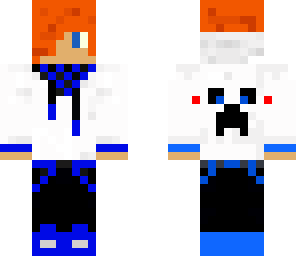 blue jacket