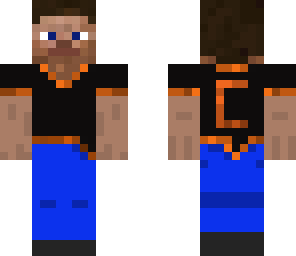minecraft edited default skin