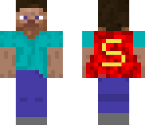 steve with a cape