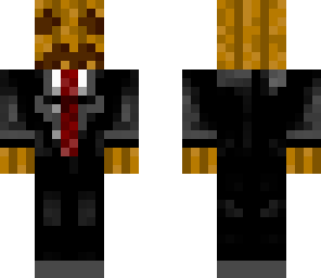 pumpkin in a suit